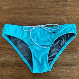 JOLYN Clothing Aqua “Andy” Swim Bikini Bottoms